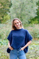 Ella 40% Mohair Poncho