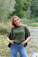 Ella 40% Mohair Poncho