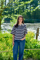 Lina Striped Polo