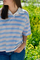 Lina Striped Polo