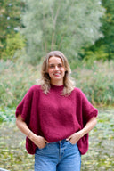 Ella 40% Mohair Poncho