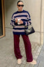 Noor Striped Sweater