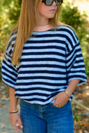 Eva Striped Sweater