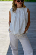Eloise Broderie Top